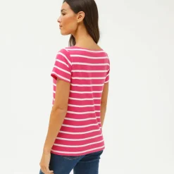 T-shirt marinière manches courtes