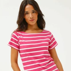 T-shirt marinière manches courtes