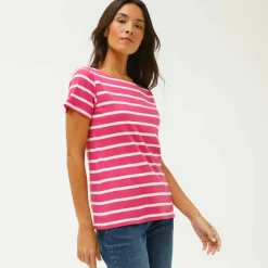 T-shirt marinière manches courtes