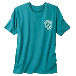 T-shirt pyjama motif poitrine manches courtes