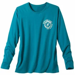 T-shirt pyjama motif poitrine manches longues
