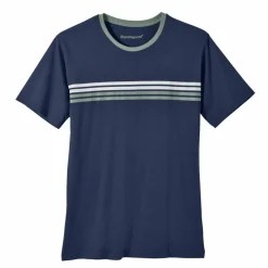 T-shirt pyjama rayé manches courtes