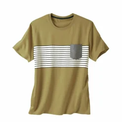 T-shirt rayé manches courtes