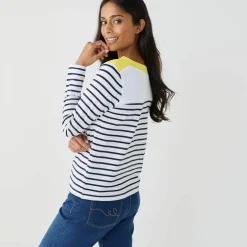 T-shirt rayé manches longues