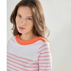 T-shirt rayé manches longues