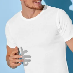 T-shirt sous-vêtement homme col rond - lot de 3