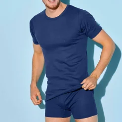 T-shirt sous-vêtement homme col rond - lot de 3