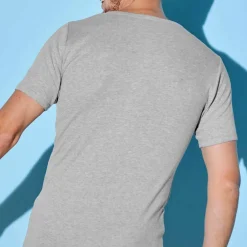 T-shirt sous-vêtement homme col rond - lot de 3