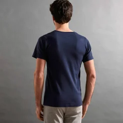 T-shirt sous-vêtement homme col rond manches courtes chaleur douce - lot de 2