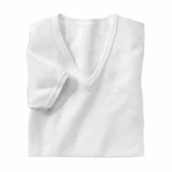 T-shirt sous-vêtement homme col V - lot de 3
