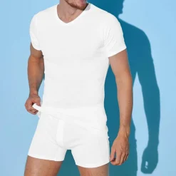 T-shirt sous-vêtement homme col V - lot de 3