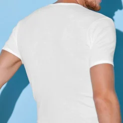 T-shirt sous-vêtement homme ras de cou - lot de 2