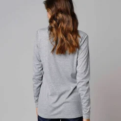T-shirt thermique col montant - manches longues
