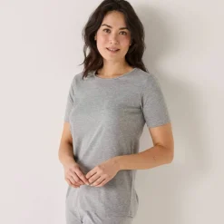 T-shirt thermique col rond - manches courtes