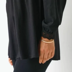 Tunique détails macramé