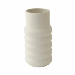 Vase minéral céramique blanc