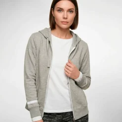 Veste bicolore zippée molleton gratté