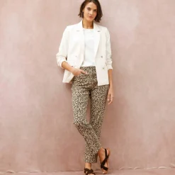 Veste blazer, boutonnage croisé