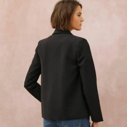 Veste blazer, boutonnage croisé