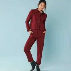 Veste blazer courte unie, Spécial Petites