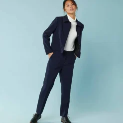 Veste blazer courte unie, Spécial Petites