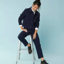 Veste blazer courte unie, Spécial Petites