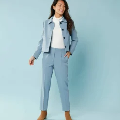 Veste blazer courte unie, Spécial Petites