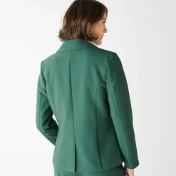 Veste blazer fluide, manches longues
