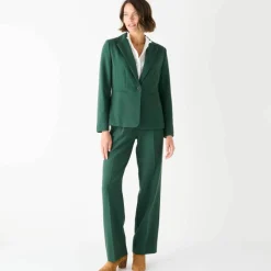 Veste blazer fluide, manches longues