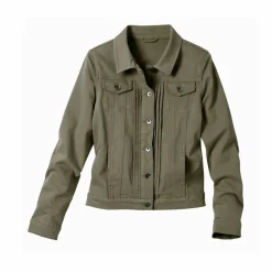 Veste boutonnée en jean