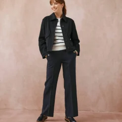 Veste courte en drap de laine
