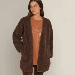 Veste d'intérieur en sherpa