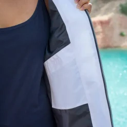 Veste imperméable à capuche