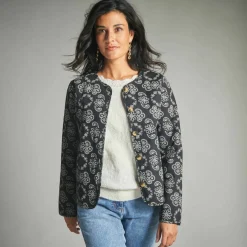 Veste matelassée imprimée
