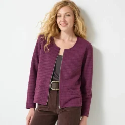 Veste matelassée zippée
