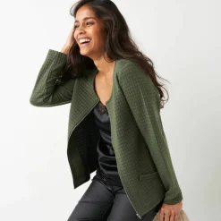 Veste matelassée zippée