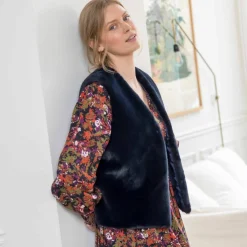 Veste sans manches chaude