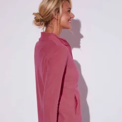 Veste zippée maille polaire, manches longues