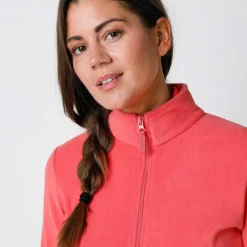 Veste zippée maille polaire, manches longues