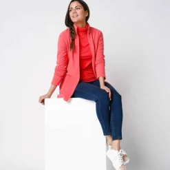 Veste zippée maille polaire, manches longues