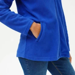 Veste zippée maille polaire, manches longues