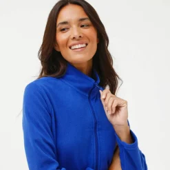 Veste zippée maille polaire, manches longues