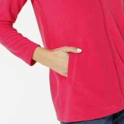 Veste zippée maille polaire, manches longues