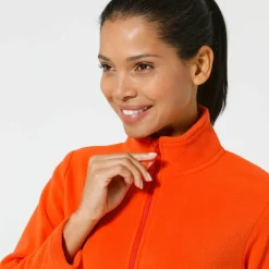 Veste zippée maille polaire, manches longues