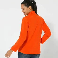 Veste zippée maille polaire, manches longues