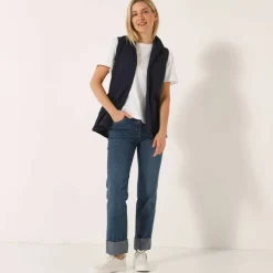 Veste zippée maille polaire, sans manches